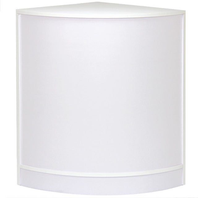 Retail Shop Corner Counter CM60 - White