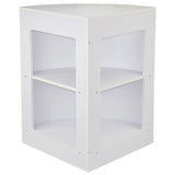 CM60 Retail Corner Counter - Brilliant White