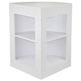 Retail Shop Corner Counter CM60 - White