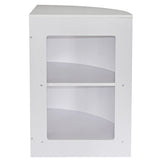 CM60 Retail Corner Counter - Brilliant White