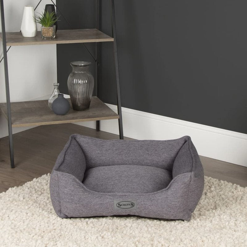 Scruffs Bed Manhattan Dark Grey L