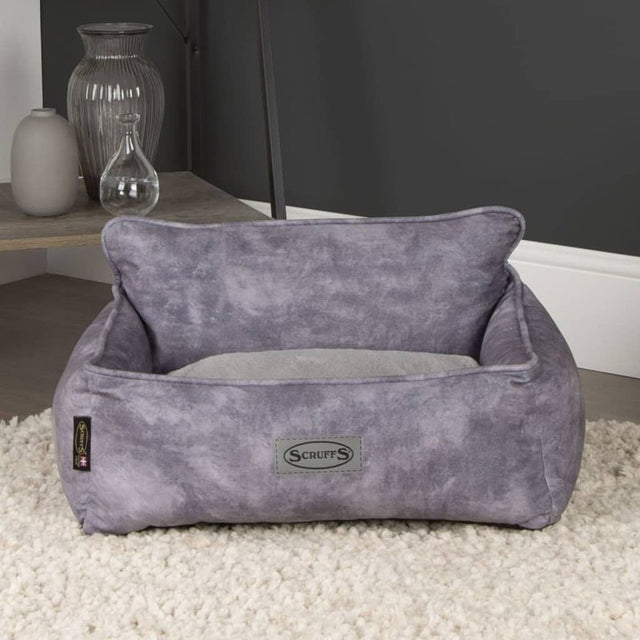 Scruffs & Tramps Dog Bed Kensington Size M 60x50 cm Grey