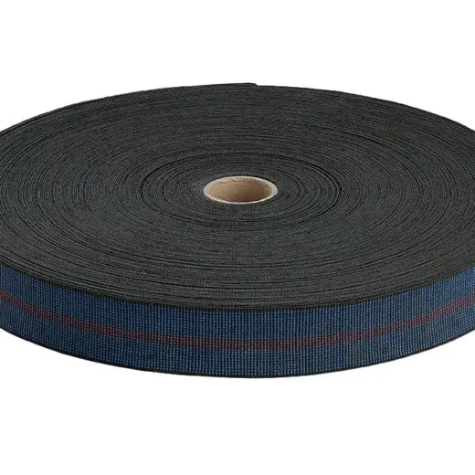 50mm 85% Elasticity Back Webbing metre – 2 stripes