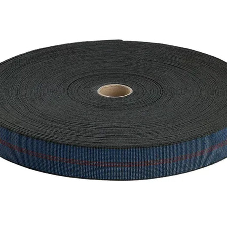 50mm 85% Elasticity Back Webbing metre – 2 stripes