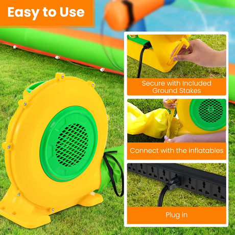550W/680W/950W Inflatable Blower Air Blower for Bounce House-550W