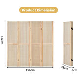 152 cm Tall Folding 4-Panel Pegboard Display