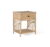 Giner and Colomer - Natural Rattan Bedside Table