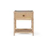 Giner and Colomer - Natural Rattan Bedside Table
