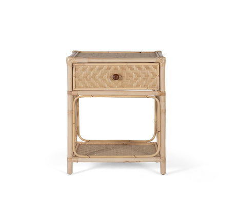 Giner and Colomer - Natural Rattan Bedside Table