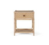 Giner and Colomer - Natural Rattan Bedside Table