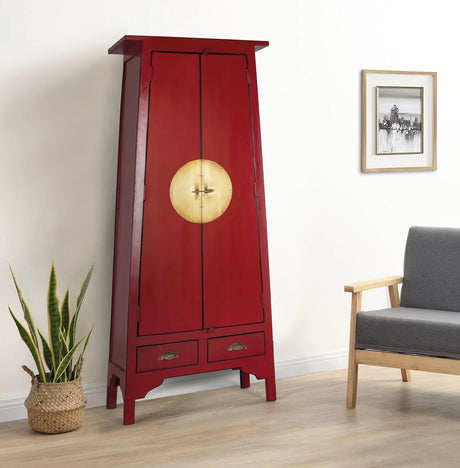 Giner and Colomer - 2-Door, 2-Drawer Mango Wood Cabinet