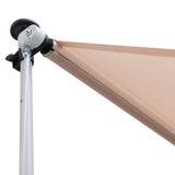 Outsunny 3x1.5m  Adjustable Outdoor Aluminium Frame Awning Beige