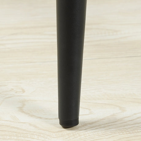 HOMCOM Bar Stools Set of 2, Velvet-Touch Fabric Counter Height Bar Chairs, Kitchen Stools with Steel Legs for Dining Area, Kitchen Island Barstools, Grey