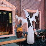 HOMCOM 6FT 1.8m LED Halloween Inflatable Decoration Floating Ghost Scary Party Outdoors Yard Lawn