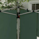 Outsunny Gazebo Side Panels, Sides Replacement with Window for 3x3(m) or 3x4m Pop Up Gazebo, 2 Pack, Green