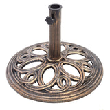 23-lbs 17 3/4 Inch Round Umbrella Base Stand