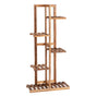 Wooden plant stand with 5 tiers