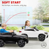 AIYAPLAY Mercedes-Benz GLC Licensed Kids Ride on Car with Remote Control, Soft Start, MP3, LED Headlights, Black