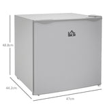 HOMCOM 35L Mini Freezer, -24℃ to -14℃ Temperature - Grey