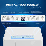 HOMCOM 30L Clothes Dryer Dehumidifier - White