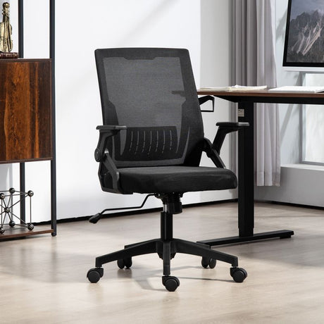 Vinsetto Office Chair, with Lumbar Support - Black