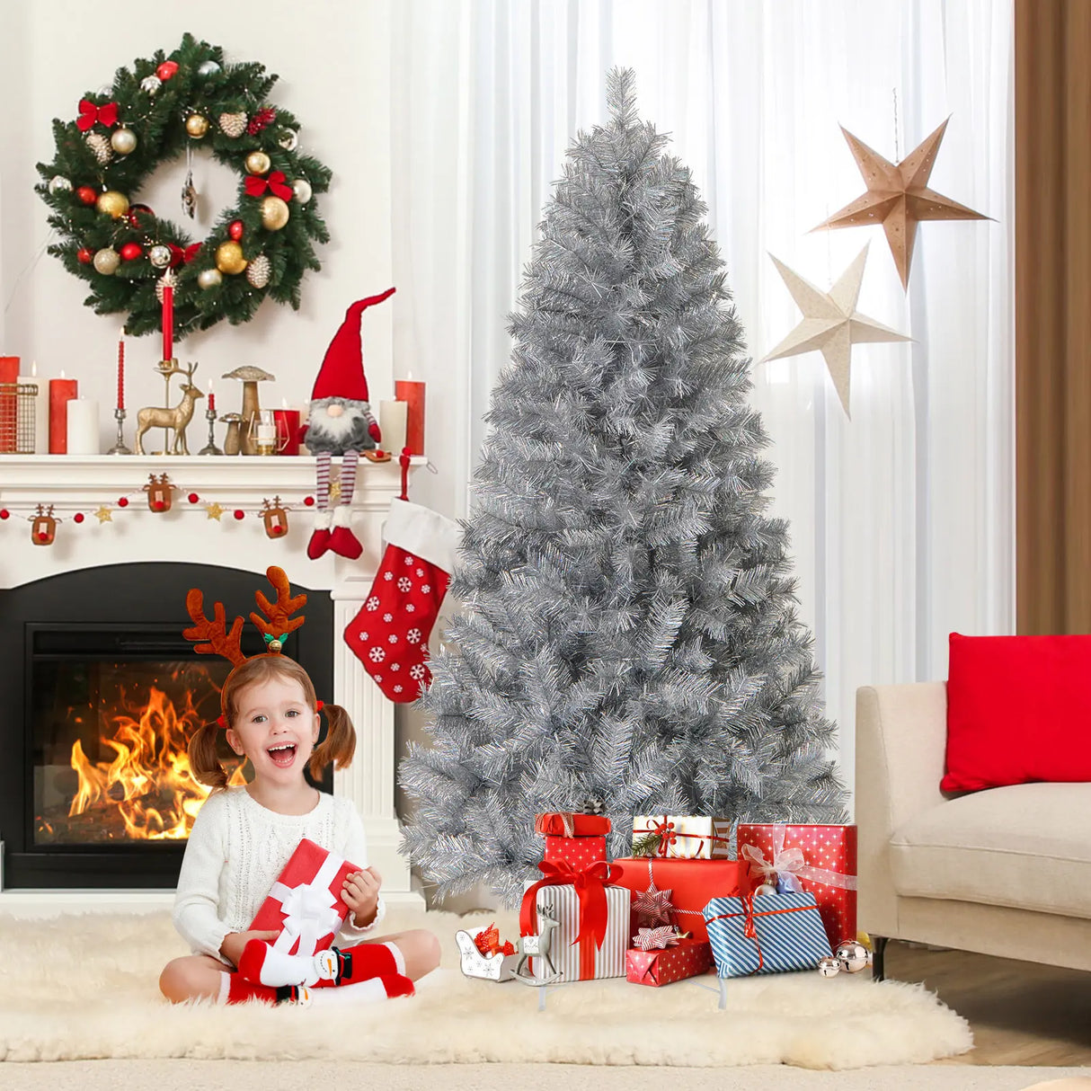 180CM Feet Christmas Tree with 553 Branch Tips