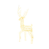 186 cm Pre-Lit Christmas Reindeer with 300 Warm White LED Lights