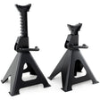 6 Ton 13000 lbs Capacity Metal Car Lifting Stands with 14-23 Inch Adjustable Height