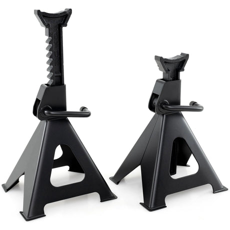 6 Ton 13000 lbs Capacity Metal Car Lifting Stands with 14-23 Inch Adjustable Height
