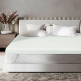 Memory Foam and Pressure Relief Mattress Topper with Washable Cover-Size 3