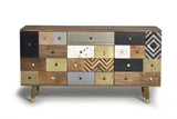 Giner and Colomer - Mango Wood Sideboard With 2 Doors & 4 Drawers