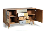 Giner and Colomer - Mango Wood Sideboard With 2 Doors & 4 Drawers