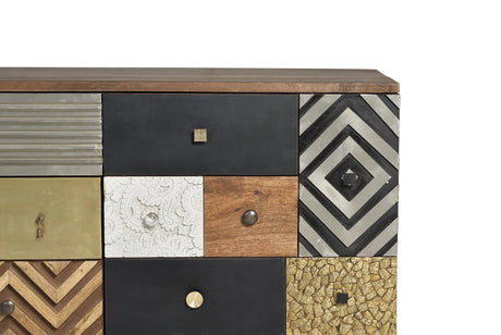 Giner and Colomer - Mango Wood Sideboard With 2 Doors & 4 Drawers