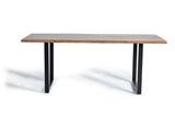Giner and Colomer - Acacia Wood & Metal Dining Table (160 x 100)
