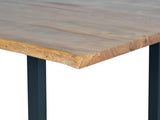 Giner and Colomer - Acacia Wood & Metal Dining Table (160 x 100)