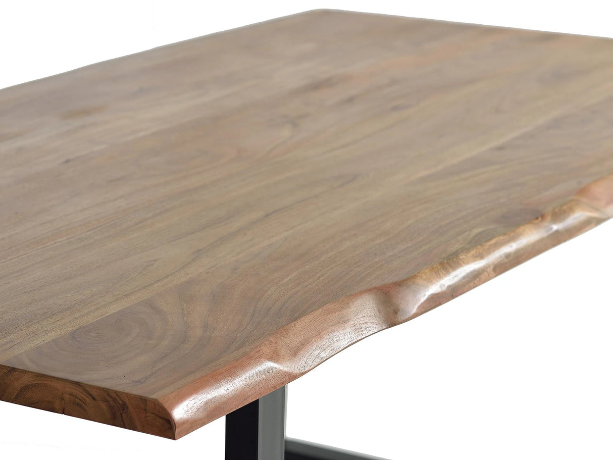 Giner and Colomer - Acacia Wood & Metal Dining Table (200 x 100)