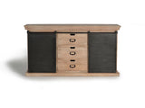 Giner and Colomer - Mango Wood & Metal Sideboard (3 Drawers, 2 Doors)