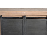 Giner and Colomer - Mango Wood TV Furniture With Metal Doors (150 cm)