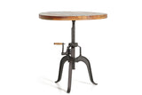 Giner and Colomer - Recycled Wood Lifting Table With Iron Legs