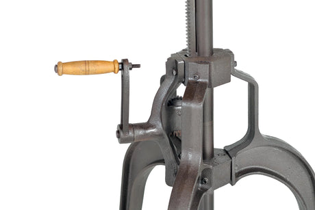 Giner and Colomer - Recycled Wood Lifting Table With Iron Legs