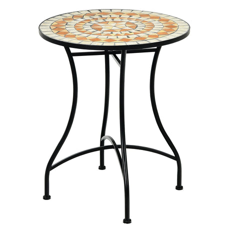 60cm Mosaic Round Coffee Table