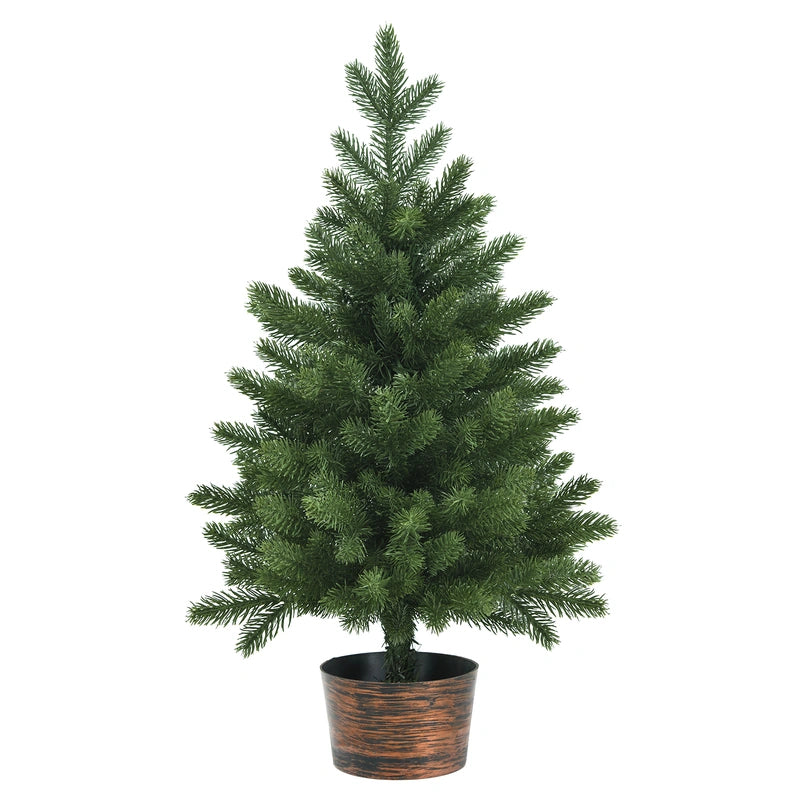 Artificial small Christmas tree in a pot 60 cm lush