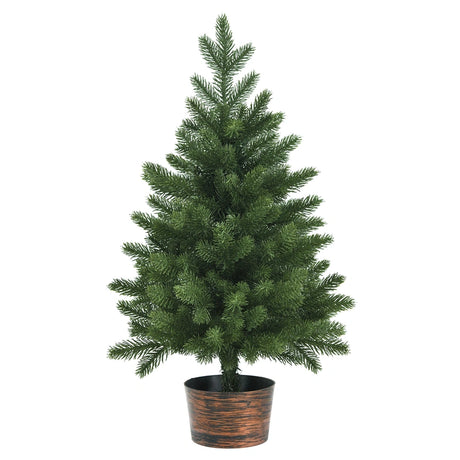 Artificial small Christmas tree in a pot 60 cm lush