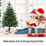 Artificial small Christmas tree in a pot 60 cm lush