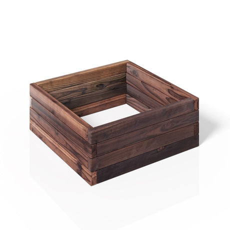 Square Raised Garden Bed with Stable Frame for Patio-1 piece