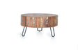 Giner and Colomer - Recycled Wood Coffee Table With Metal Legs