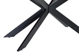 Giner and Colomer - Acacia Wood & Iron Dining Table (35 mm Top, 180 cm)