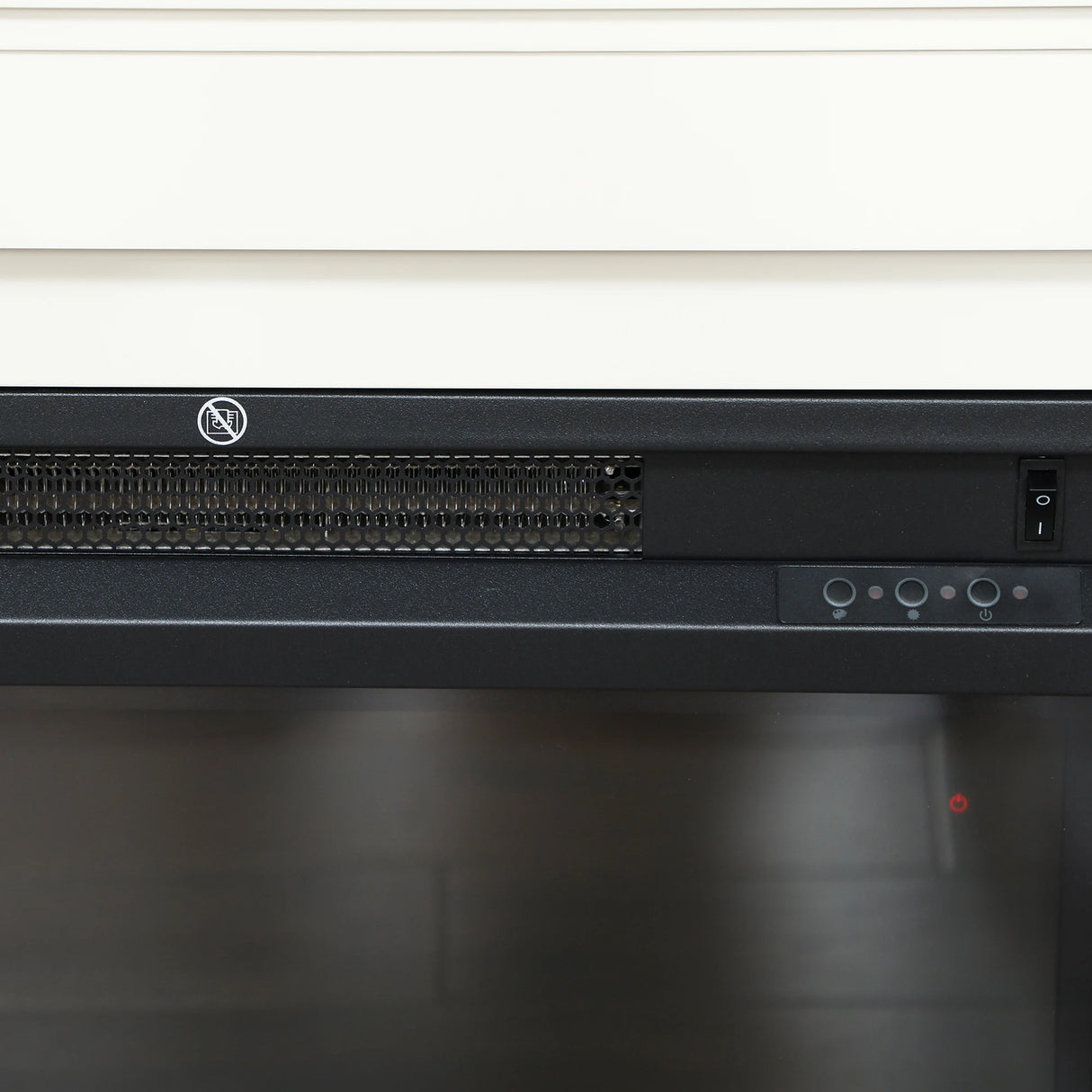 HOMCOM Electric Fireplace with 12 Colours Realistic Flame Effect & 5 Brightness Levels, 1000W/2000W Inset Electric Fire and Mantel Reach up to 30 m2 Space with Remote & Timer for Living Room, White