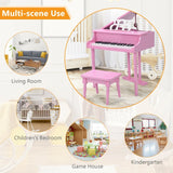 Musical Instrument 30-KeyMini Grand Piano with Bench