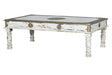 Giner and Colomer - Mango Wood Coffee Table With Bronze Details